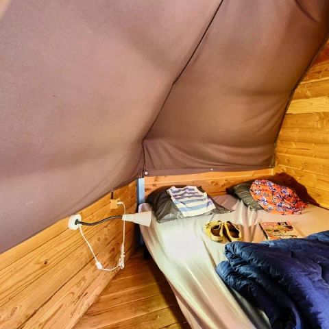 Tent 4 persons - Tipi 3 Rooms 4 People (2 Adults + 2 Children) Without Sanitary Facilities
