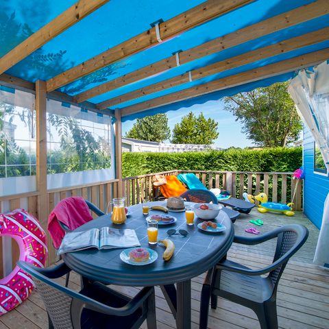 Mobile home 8 persons - QUATTRO + TV + DISHWASHER