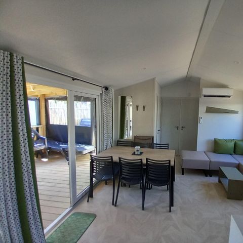 Mobile home 8 persons - Quattro Premium range with Jacuzzi