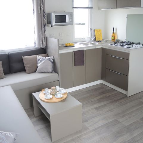Mobile home 6 persons - COTTAGE - 3 Bedrooms - TV