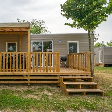 MOBILE HOME 6 people - Comfort | 3 Bedrooms | 6 Pers | Raised terrace | Air conditioning | TV