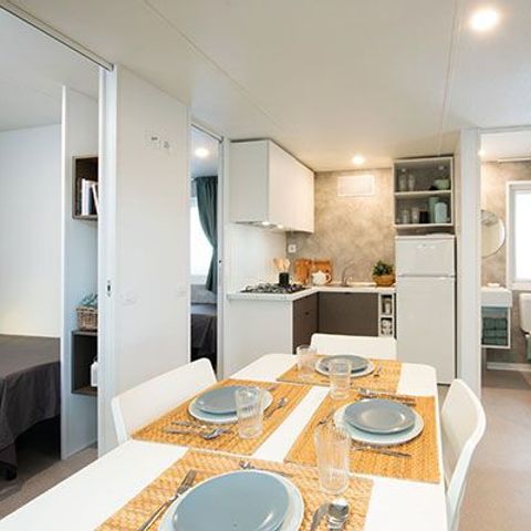 MOBILE HOME 6 people - Comfort | 3 Bedrooms | 6 Pers | Raised terrace | Air conditioning | TV