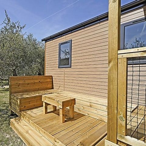 MOBILE HOME 6 people - Premium | 3 Bedrooms | 6 Pers | Covered Terrace | 2 bathrooms | Air conditioning | TV
