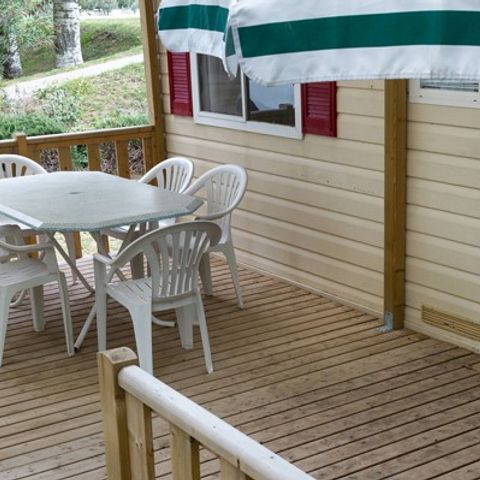 MOBILE HOME 4 people - Classic | 2 Bedrooms | 4 Pers |* Raised terrace* | 1 Bathroom | Air conditioning