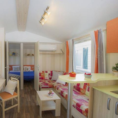 MOBILE HOME 6 people - Classic | 3 Bedrooms | 6 Pers | Raised terrace | Air conditioning