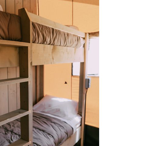Canvas and wooden tent 5 persons - Glamping Safari