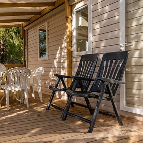 Mobile home 6 persons - Comfort | 3 Bedrooms | 4/6 Pers | Covered Terrace | Air Conditioning