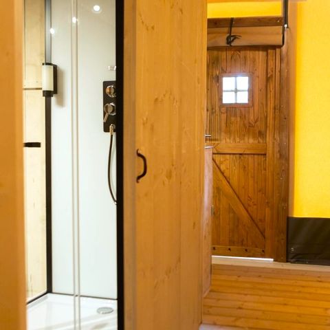 CANVAS AND WOOD TENT 4 people - Glamping Mar 4 pers