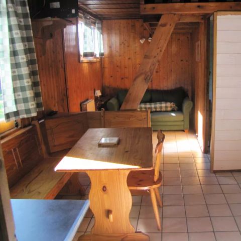 CHALET 6 people - Chalet Mezzanine Cosy Small 3 Rooms 4/6 People + TV