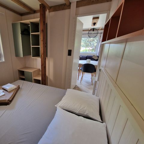 Chalet 4 persons - Mimosa Chalet: 2 bedrooms with air conditioning
