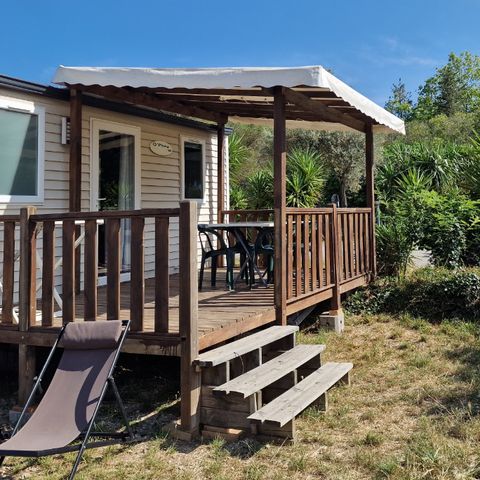 Mobile home 2 persons - Azur 1-bedroom (20m²) with air conditioning