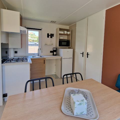 Mobile home 4 persons - Théoule: 2-bedroom property with air conditioning