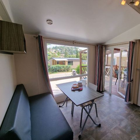 Mobile home 4 persons - Olivier: 2 bedrooms with air conditioning