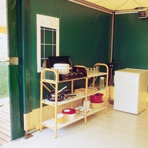 CANVAS BUNGALOW 5 people - KIWI Without sanitary facilities