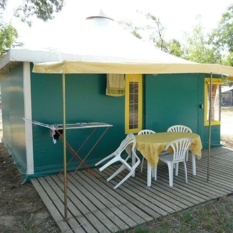 CANVAS BUNGALOW 5 people - KIWI Without sanitary facilities