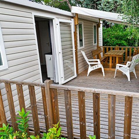 MOBILE HOME 4 people - Mobile-home | Comfort | 2 Bedrooms | 4 Pers. | Raised terrace | Air-con.