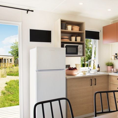 MOBILE HOME 6 people - Comfort | 3 Bedrooms | 6 Pers | Raised terrace | Air conditioning