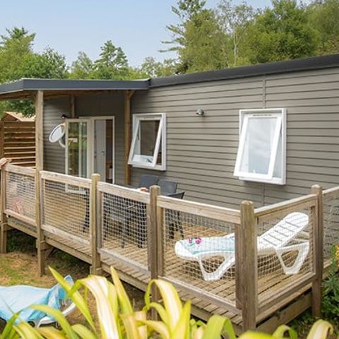 MOBILE HOME 6 people - Comfort XL | 3 Bedrooms | 6 Pers | Covered Terrace | Air Conditioning
