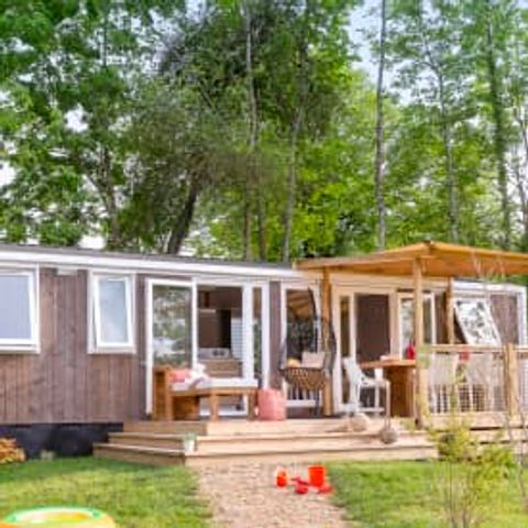 Mobile home 6 persons - Cottage Cheverny 6p 3ch 2SdB Premium
