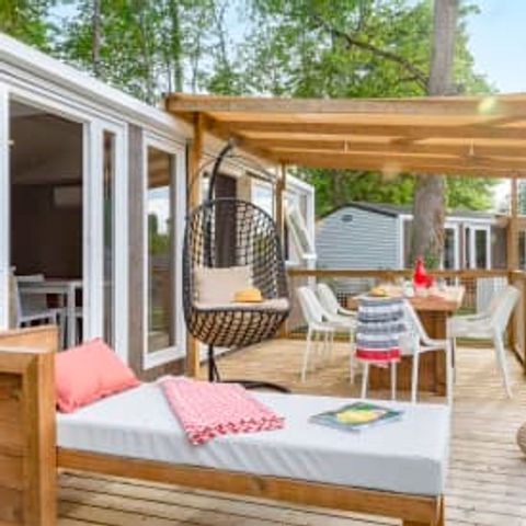 Mobile home 6 persons - Cottage Cheverny 6p 3ch 2SdB Premium