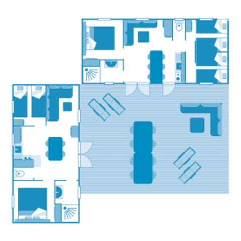 MOBILE HOME 10 people - Cottage Friends 10p 5ch ****