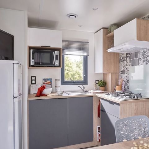 Mobile home 6 persons - COMFORT - 3 bedrooms - TV - CLIM - LV