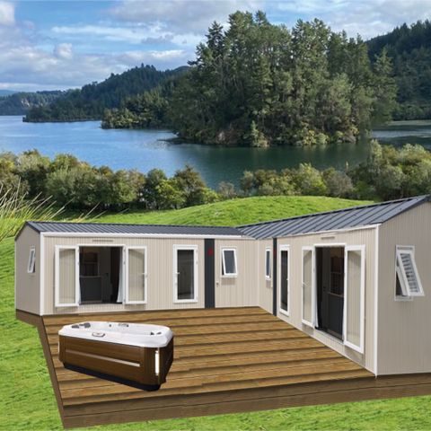 MOBILE HOME 12 people - Le Coin des Copains - 2 Loggia Bay mobile homes (possibility of renting a PA in addition)