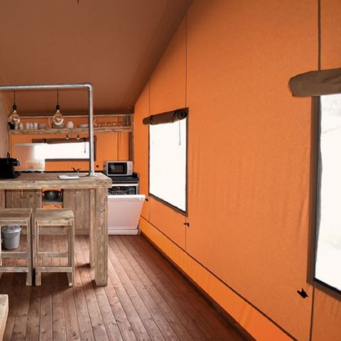 CANVAS AND WOOD TENT 5 people - Glamping Tent 2 -