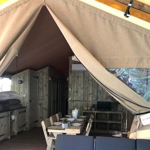 CANVAS AND WOOD TENT 5 people - Glamping Tent 2 -
