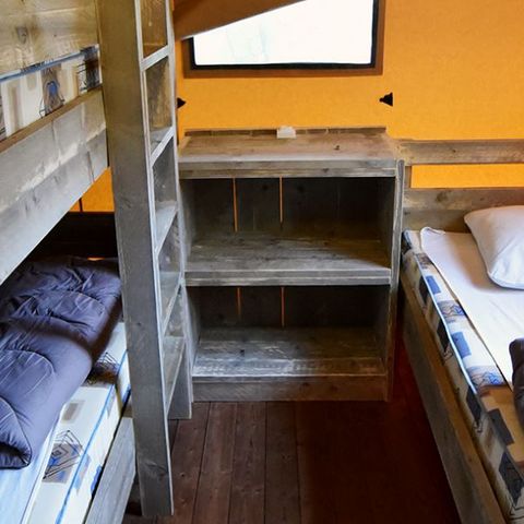 CANVAS AND WOOD TENT 5 people - Glamping Tent 2 -