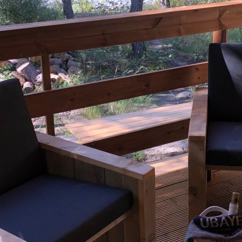 CANVAS AND WOOD TENT 6 people - Glamping Tent 3 -