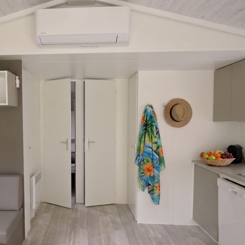 MOBILE HOME 6 people - LOGGIA BAY river view - 2 bedrooms - TV - CLIM - LV
