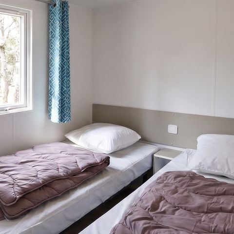 MOBILE HOME 6 people - LOGGIA BAY river view - 2 bedrooms - TV - CLIM - LV
