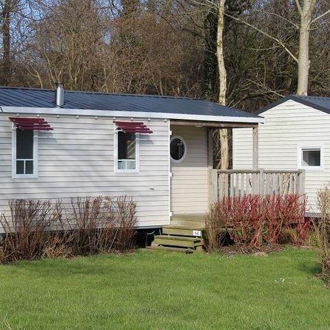 Mobile home 4 persons - Comfort 27m² with terrace 2 bedrooms + TV