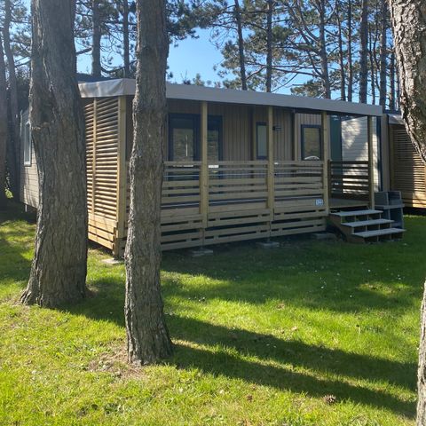 Mobile home 6 persons - Homeflower Premium 3 bedrooms with covered terrace + Dishwasher