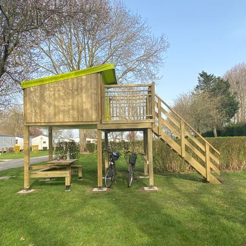 UNUSUAL ACCOMMODATION 2 people - Camp Etoile 4m² - for hikers and bikers