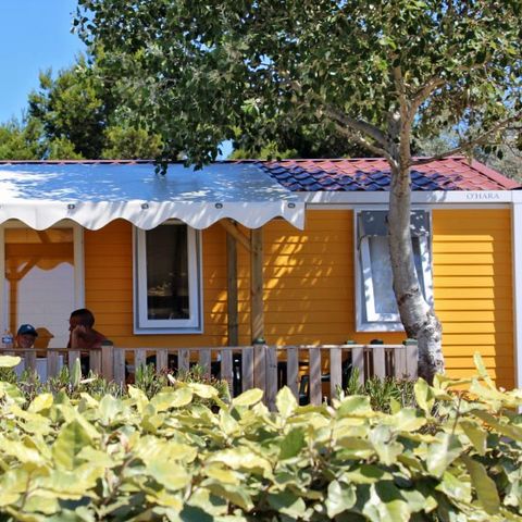 MOBILE HOME 6 people - ESPACE PREMIUM 32m2 garden view air conditioning TV