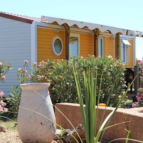 MOBILE HOME 6 people - ESPACE PREMIUM 32m2 garden view air conditioning TV