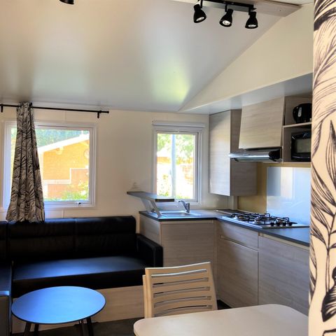 MOBILE HOME 6 people - PREMIUM SPACE 35m2 air-conditioned TV
