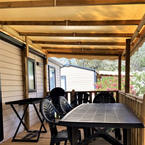 MOBILE HOME 6 people - PREMIUM SPACE 35m2 air-conditioned TV