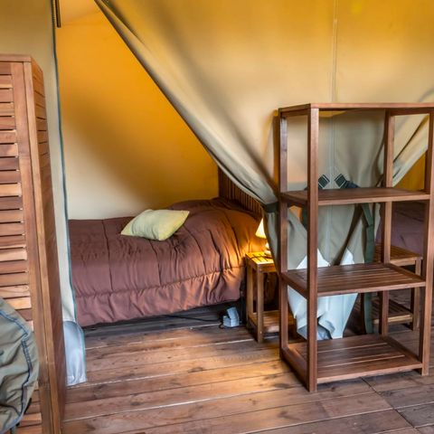 CANVAS AND WOOD TENT 5 people - Safari Lodge
