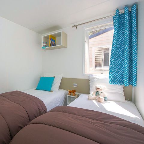 MOBILE HOME 6 people - Mobile-home | Comfort XL | 3 Bedrooms | 6 Pers. | Raised terrace | Air conditioning