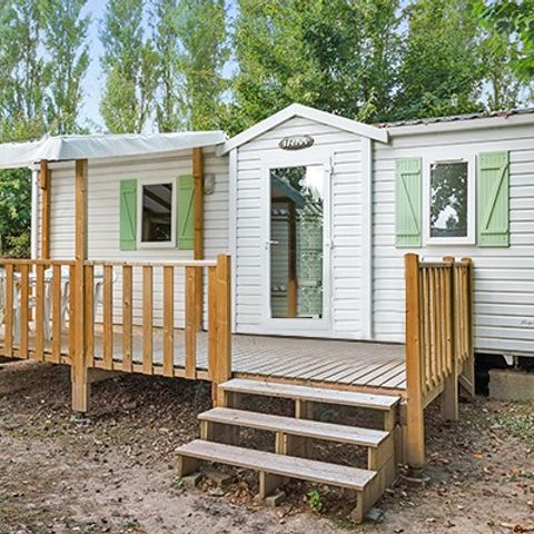 MOBILE HOME 6 people - Classic XL | 2 Bedrooms | 4/6 Pers. | Raised terrace | Air-con.