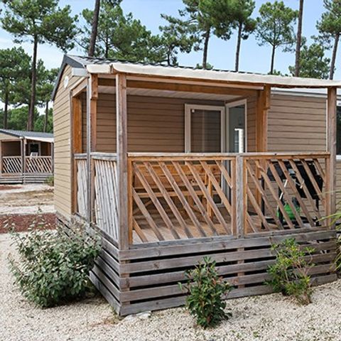 MOBILE HOME 6 people - Mobile-home | Comfort | 3 Bedrooms | 6 Pers. | Single terrace | Air-con.