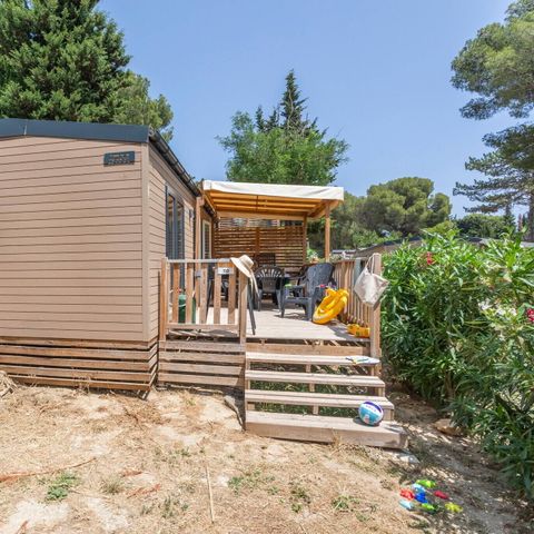 MOBILE HOME 6 people - Mobile-home | Comfort | 3 Bedrooms | 6 Pers. | Raised terrace | Air conditioning