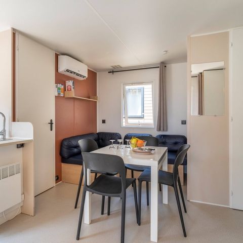 MOBILE HOME 6 people - Mobile-home | Comfort | 3 Bedrooms | 6 Pers. | Raised terrace | Air conditioning