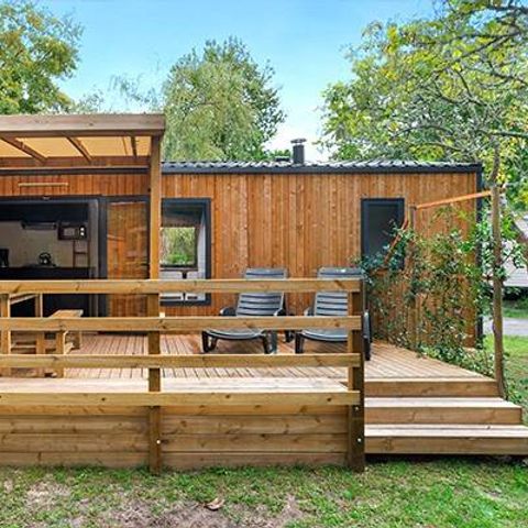 MOBILE HOME 4 people - Mobile-home | Premium | 2 Bedrooms | 4 Pers. | Raised terrace | Air-con.