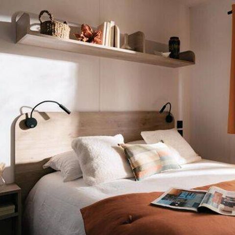 MOBILE HOME 6 people - Mobil-home | Premium | 3 Bedrooms | 6 Pers. | Terrace Lounge | Air-con.