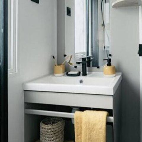 MOBILE HOME 6 people - Mobil-home | Premium | 3 Bedrooms | 6 Pers. | Terrace Lounge | Air-con.