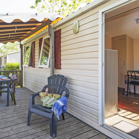 MOBILE HOME 6 people - Mobil-home | Classic | 3 Bedrooms | 6 Pers. | Raised terrace | Air-con.